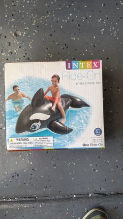 Intex whale ride no