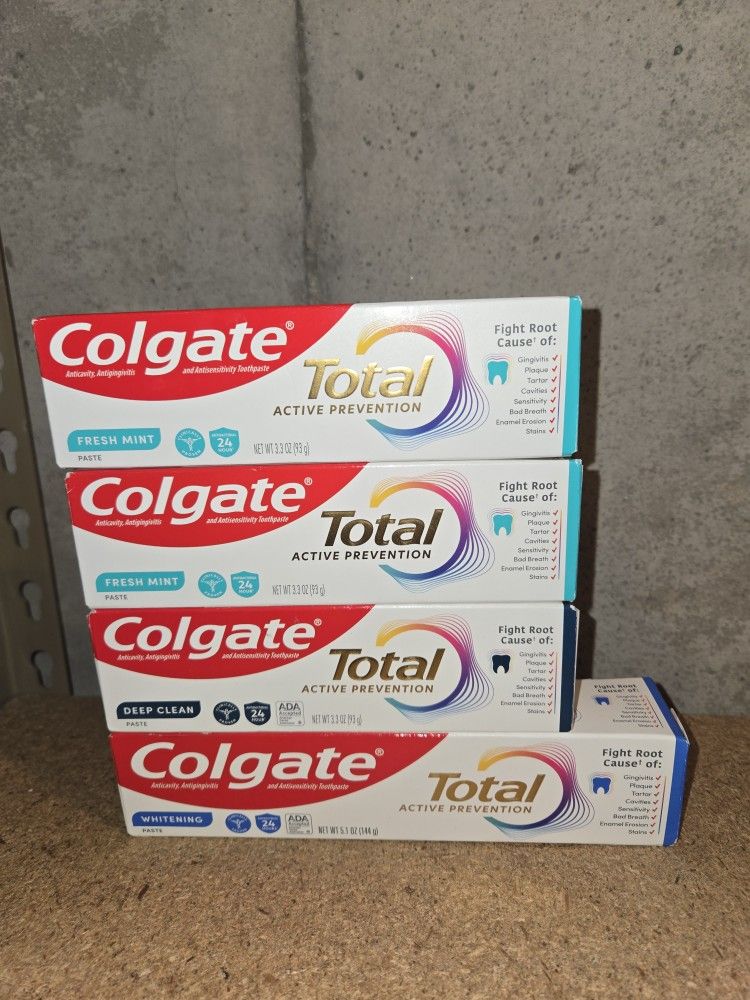 Colgate Total Toothpaste Bundle
