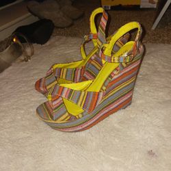 Wedge High Heels