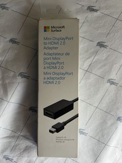 Microsoft Surface Mini Display Port To HDMI 2.0 Adapter