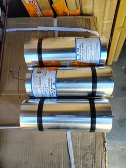 Aluminum flashing 10" x 50 ft each - all 3 rolls for $100