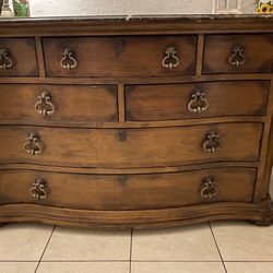 Antique Dresser Century Furniture Marble Top