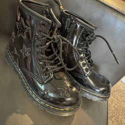 Dr Marten 1460 Black & Glitter 