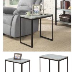 High Quality Modern New in Box Side Table/Night Stand/End Table