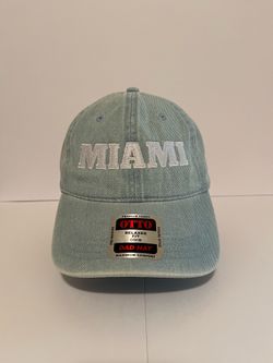Miami Denim Light Blue Dad Hat