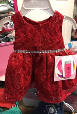 Baby girl red dress