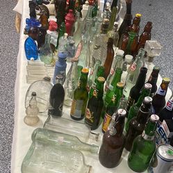 Antique Bottle Collection 
