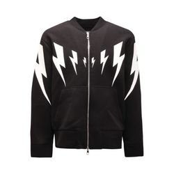 Neil Barrett  Bomber Lightning Bolt Jacket Mens  Large
