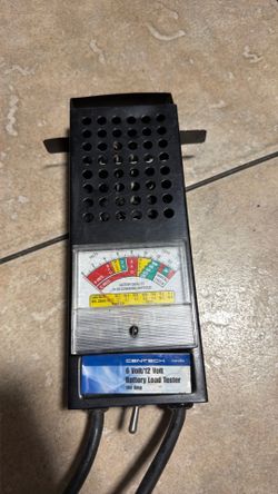 Cen-tech 6 volt 12 volt tester