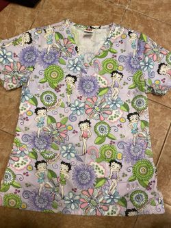 Scrubs top & bottom include (mass college pharmacy school scrub)