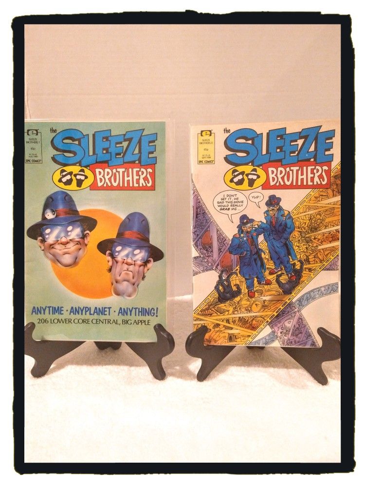 🤬 Sleeze Brothers 🤬 Comic Books (2pcs) - Issue #1 & #2 **Mature Reading**