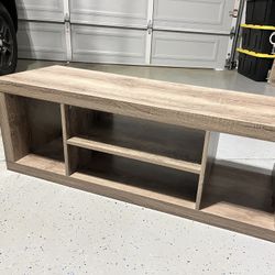 Rustic Oak TV Stand