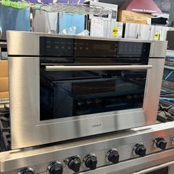 Wolf Transitional Stainless Steel 30” Speed Oven Built In