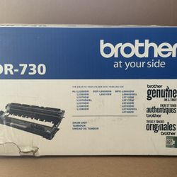 Genuine Brother DR-730 Drum Unit 12,000 Pg Yield –Item New Sealed/DistressedBox