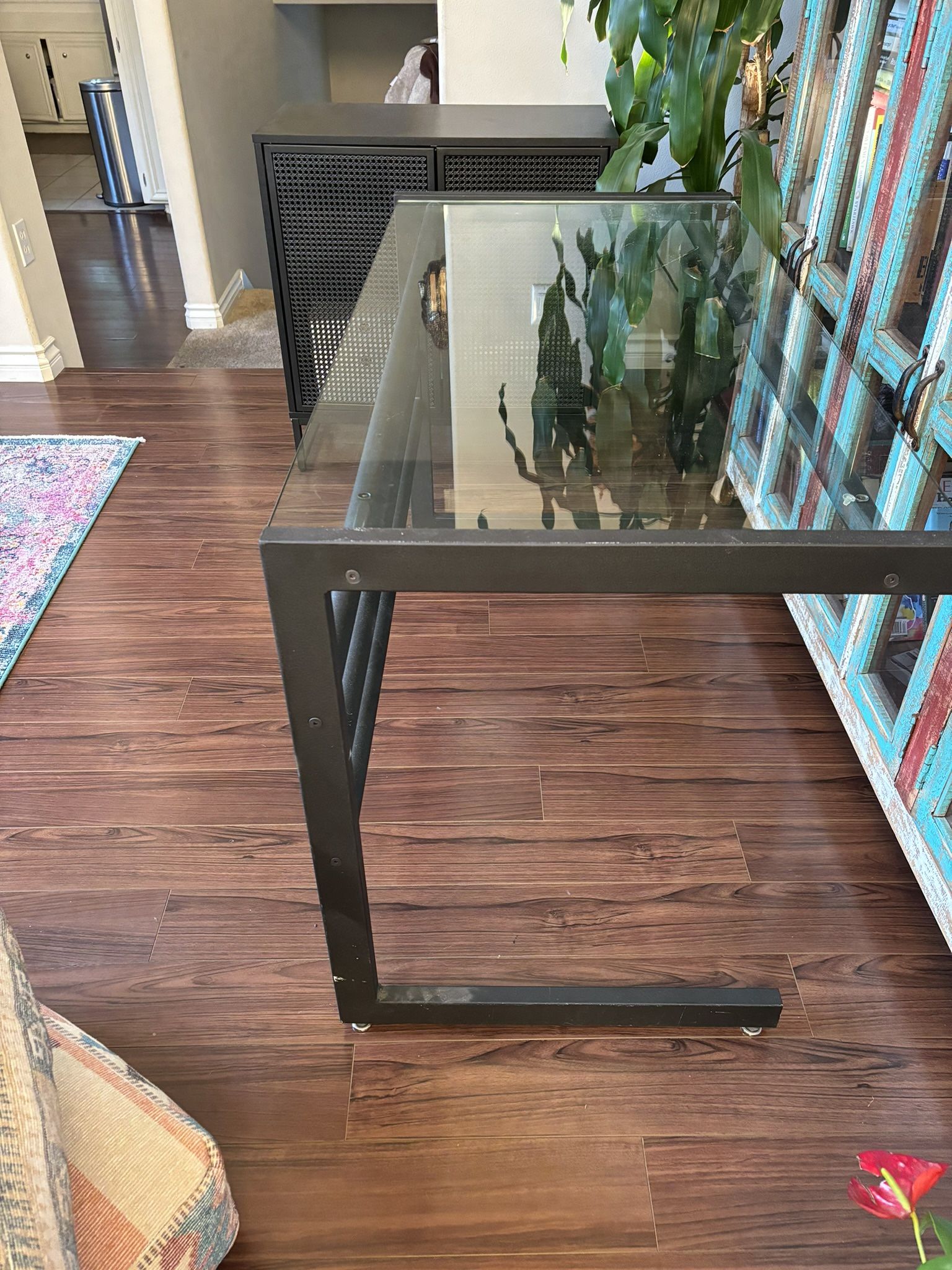 Glass Desk