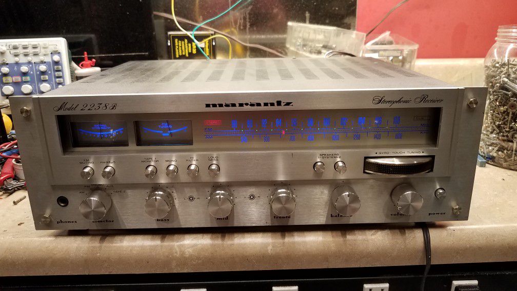 Marantz 2238B stereo receiver serviced