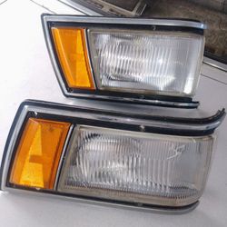 Headlights.    For. 1985.  Nissan Maxima 