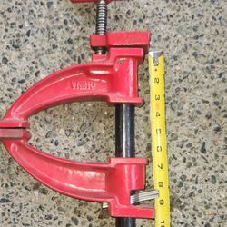 7" Deep Throat Pipe Clamp Extended Reach 50inch