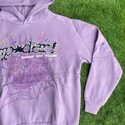 Purple Sp5der hoodie