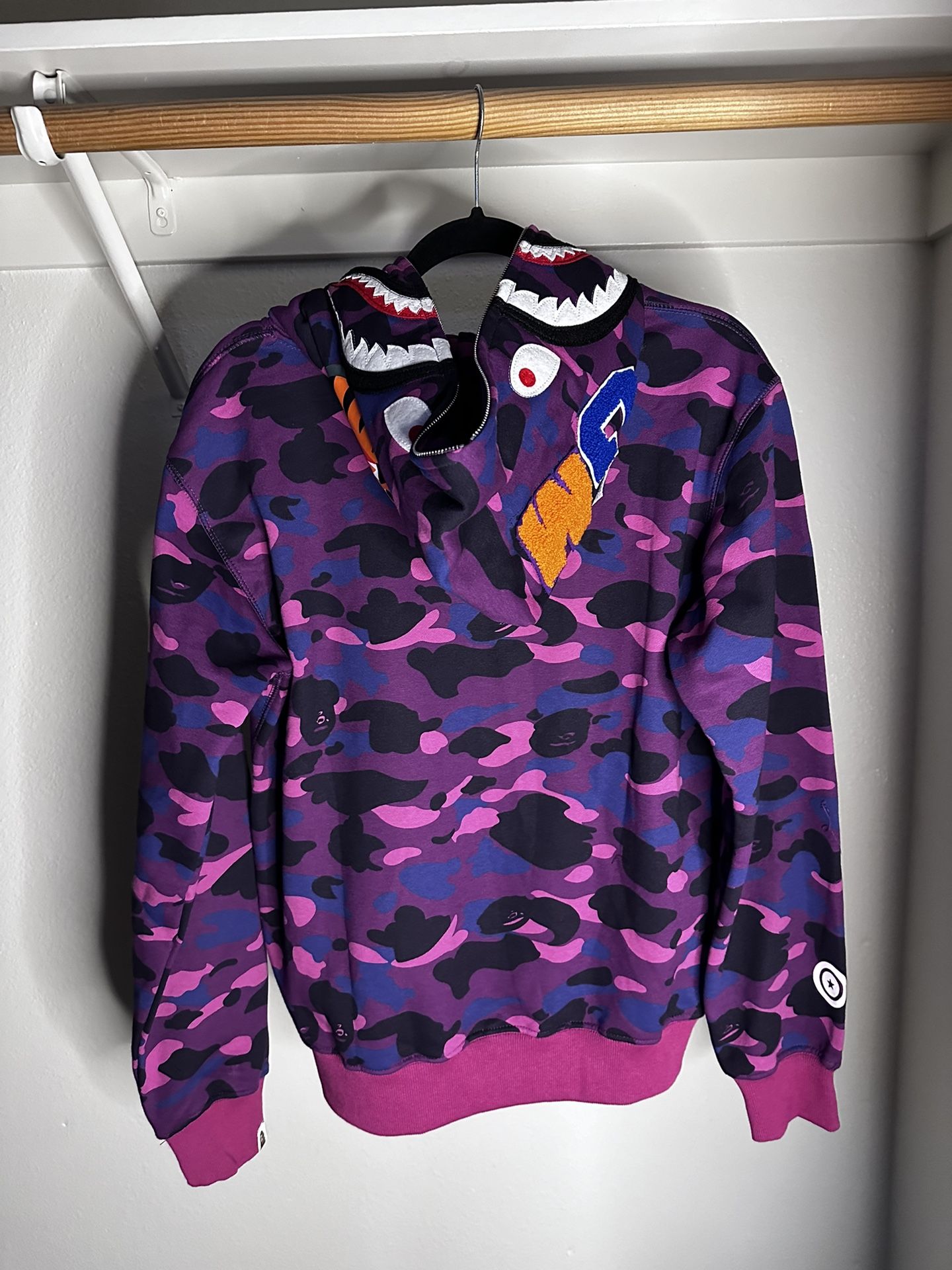 Bape Hoodie Size Medium