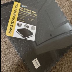 Restocked! 6 Pack Gym Mats 24x24