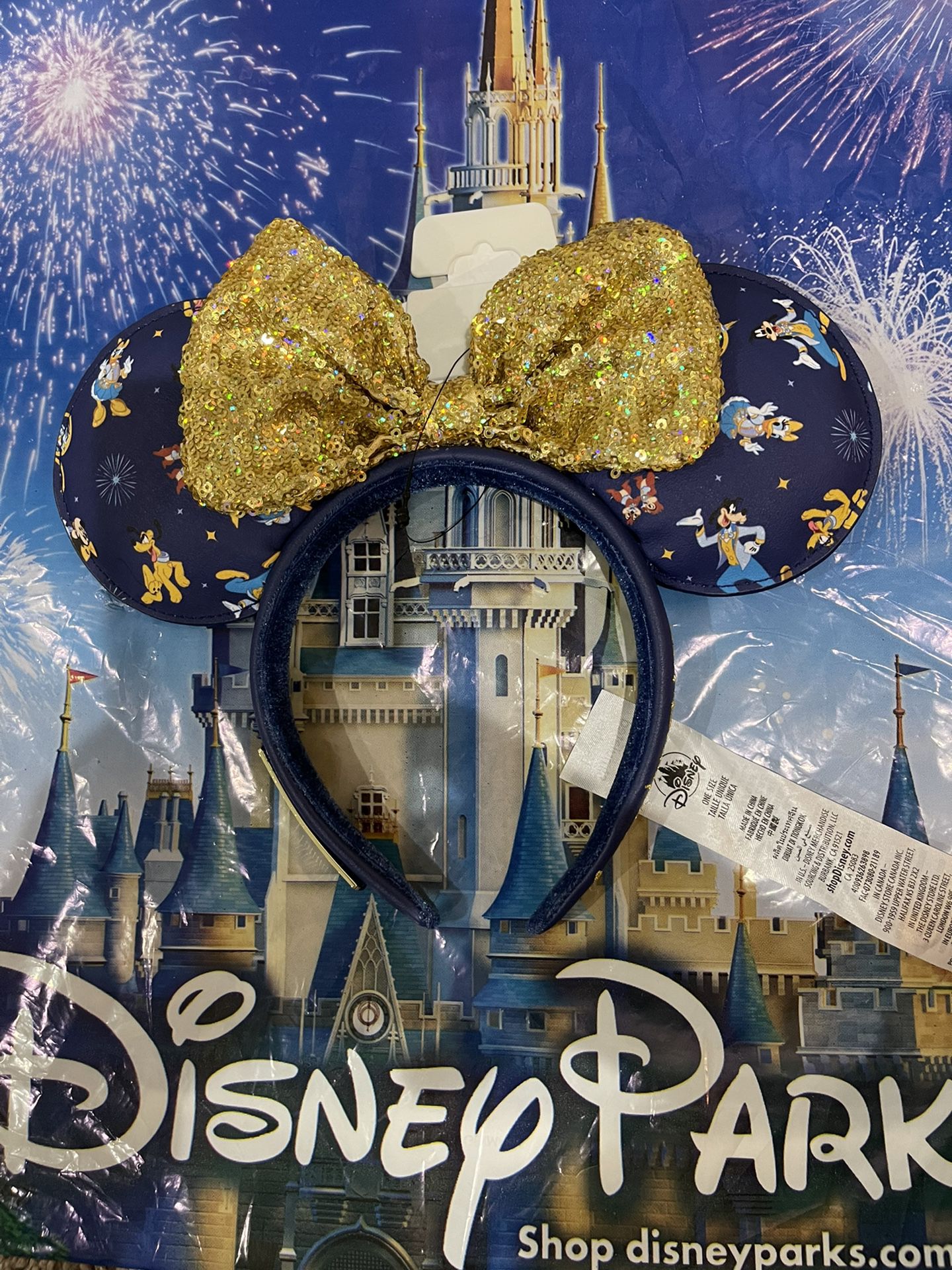 Walt Disney World 50th Anniversary Loungefly Ears