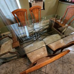 Dinning Glass Table 