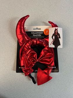 Halloween Devil Costume Kit 3-Piece