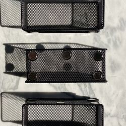 Magnetic Organizer Baskets