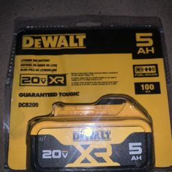 DEWALT 20 -Volt 1 -Pack Lithium-ion ( 5.0 Ah Battery )