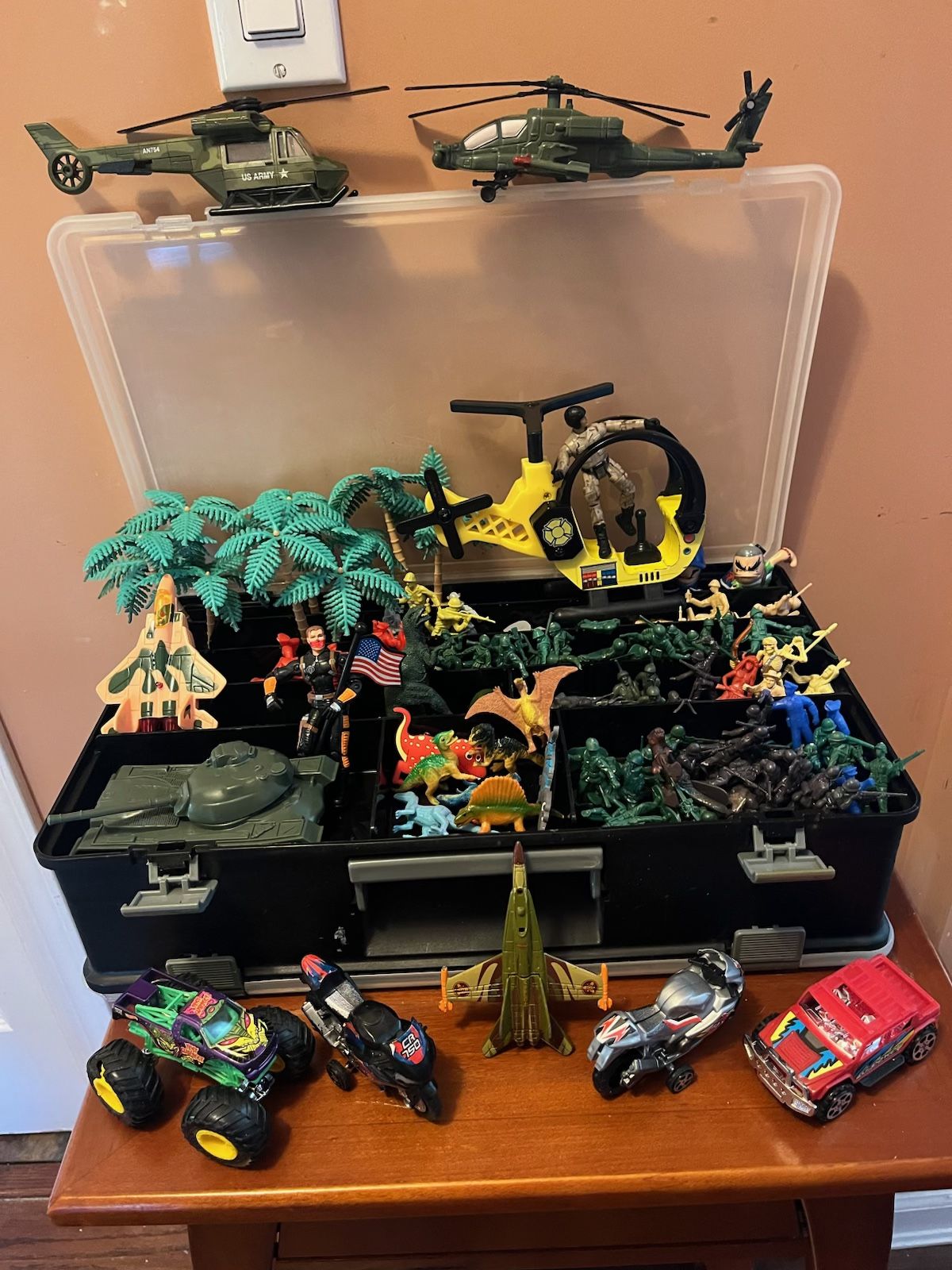 Assorted Kids Toys - Includes Storage Case