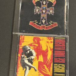 Guns N' Roses: CDs Use Your Illusion I CD (1991) & Appetite For Destruction CD 1987 Geffen