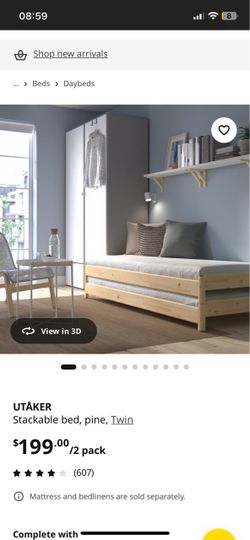 Ikea Utaker Day Bed Twin Bed