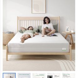 12 Inch King  Snug Memory Foam Mattress