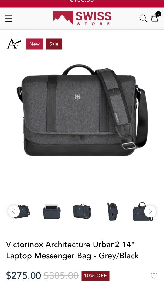 Victorinox Laptop/tablet Swiss Messenger Bag
