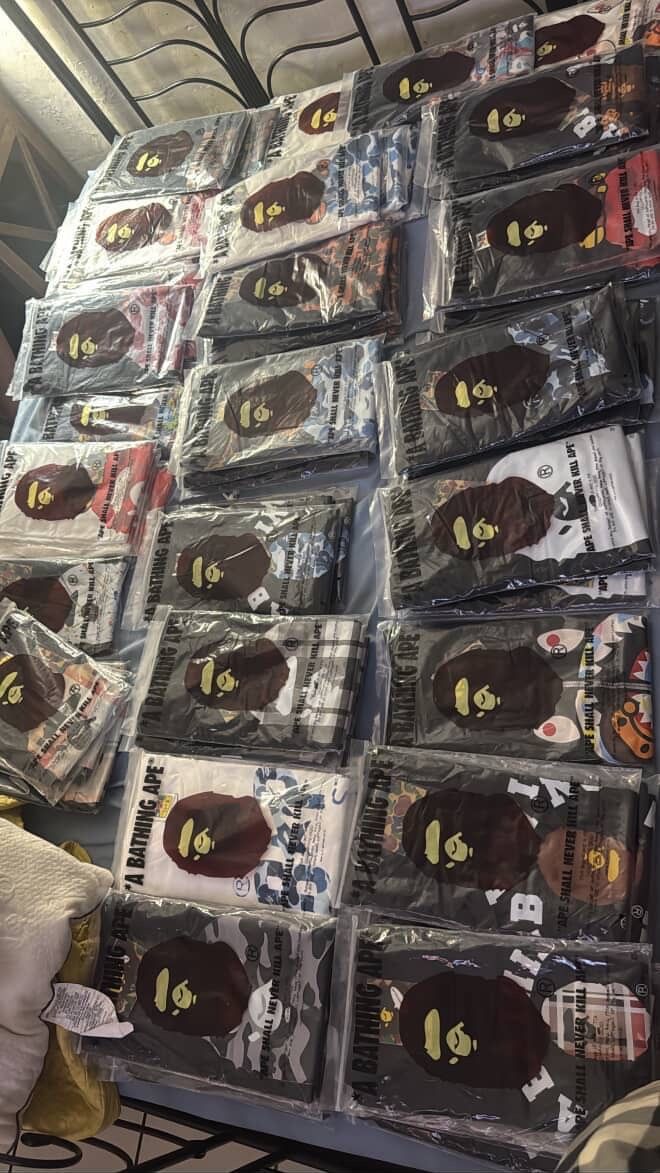 Bape Tshirts (all Sizes Available)