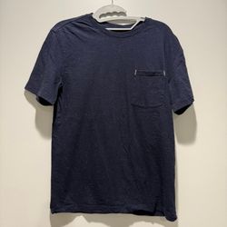 Banana Republic Vintage Pocket T-Shirt Men's Small Blue