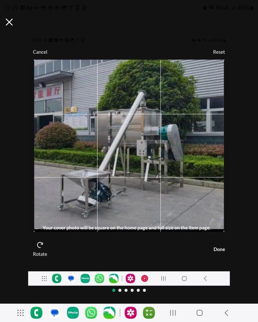 3000L Stainless Steel Ribbon Mixer Machine