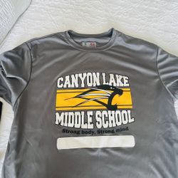 New Size Small Adult  Free Canyon Lake Middle School Shirt