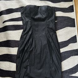 Strapless Homecoming Dress