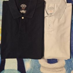 4 polo Shirts MENS LARGE