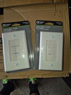 Cable wall plate