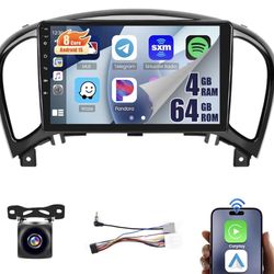 (121212-0) 4+64G 8Core Upgrade Car Radio for Nissan Juke 2011-2016,Android 15 Car Stereo Wireless Carplay Android