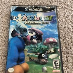 Mario Golf Toadstool Tour Nintendo Gamecube Complete CIB Authentic