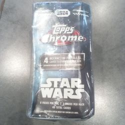 2024 Topps chrome hobby box