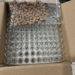 Small Glass Vials With Cork