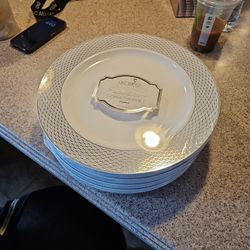 40 Plastic Charger Plates