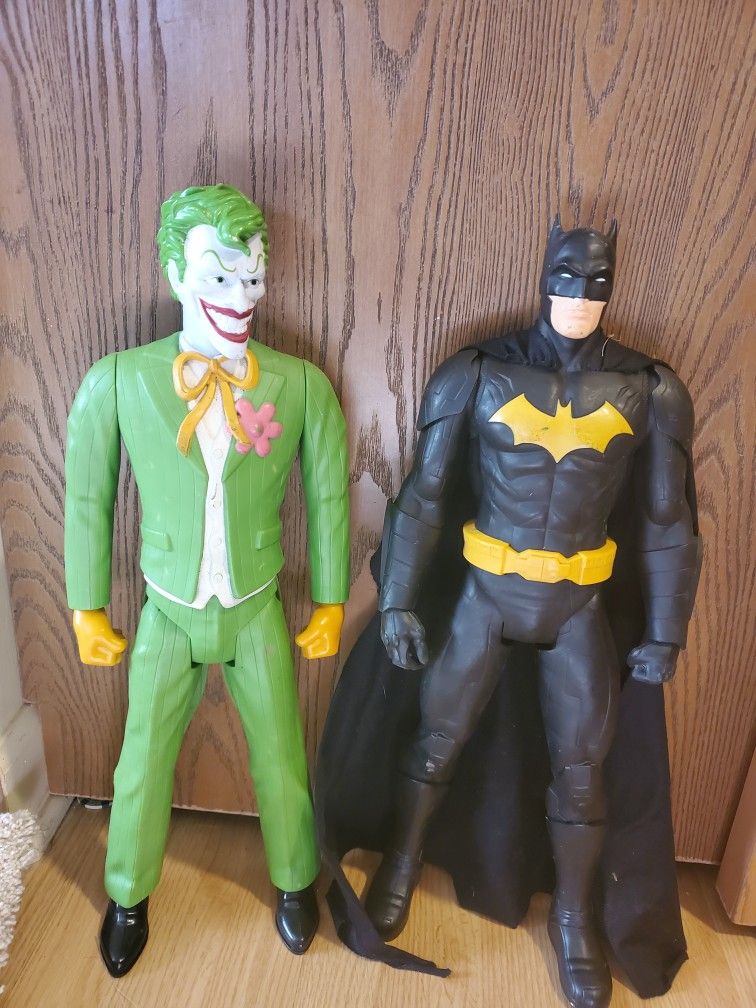 Batman and Joker Figures 