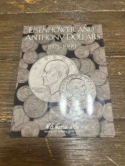 Eisenhower & Anthony Dollars Coin Folder 1971–1999