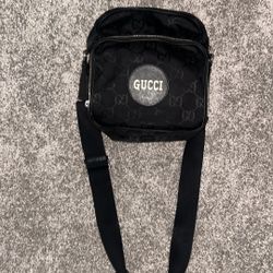 Gucci #625858 GG "Off The Grid" Large NWT Black Nylon Unisex Messenger Bag
